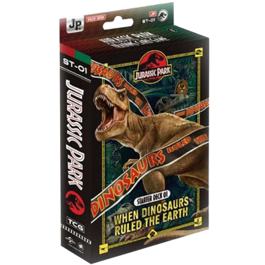 Jurassic Park TCG: When Dinosaurs Ruled the Earth ST-01 - Starter Deck (PREORDER)、CardMonster Inc.、kayou