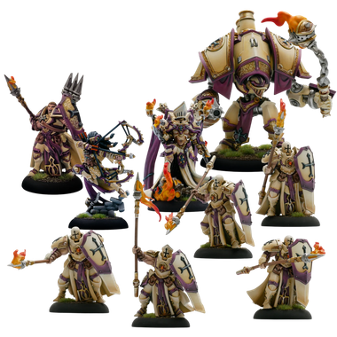 Warmachine: Menoth Covenant of the Flame - Defenders of the Flame (PREORDER)、Steamforged Games、kayou