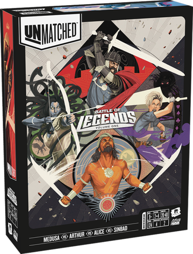 Unmatched: Battle of Legends, Volume One box art
