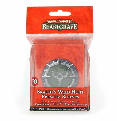 warhammer card sleeves Age of Sigmar - Warhammer Underworlds - Premium - Protector de cartas Premium 75x110mm Card Sleeves 100% Clear Polypropylene Warhammer Underworlds: Beastgrave - Skaeth's