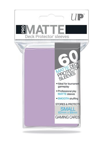 Ultra Pro Sleeves: Matte Small - Lilac (60ct) - Game Nerdz