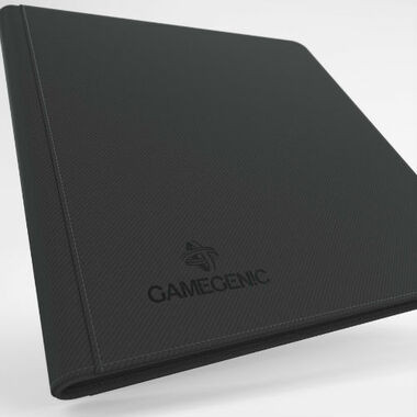 Gamegenic Binder: Black Zip-Up Album (18-Pocket) - Game Nerdz