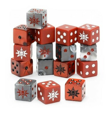 Warhammer Age of Sigmar: Warcry - Agents of Chaos Dice Set - Game