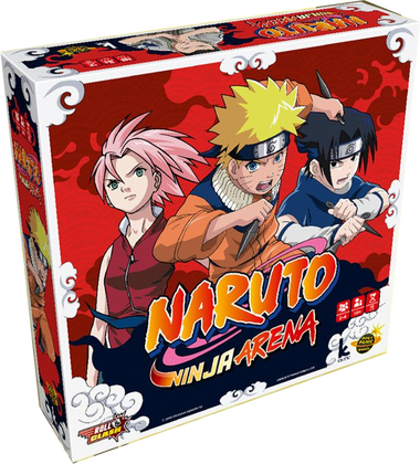arena 土俵 精密コマ台 + 精密独楽 X2 Naruto: Ninja Arena - Game Nerdz