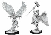 Pathfinder Battles Deep Cuts Unpainted Miniatures: Balisse & Astral Deva (Wave 15)