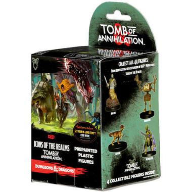 Dungeons & Dragons Miniatures: Icons of the Realms - Tomb of Annihilation Booster  Pack - Game Nerdz