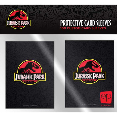 Jurassic Park Card Sleeves (100ct) - Game Nerdz Jurassic Park Card Sleeves (100ct) - Game Nerdz