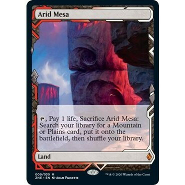 Arid Mesa (ZNE-009) - Zendikar Rising Expeditions - Game Nerdz
