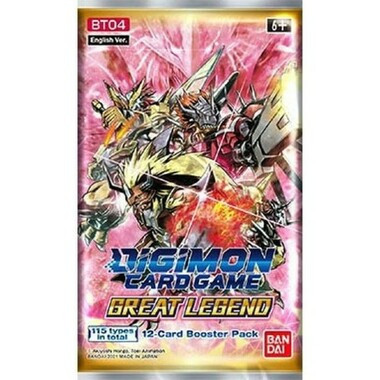 Digimon TCG: Great Legend Booster Box BT-04 (On Sale) - Game