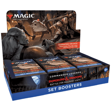 Magic The Gathering - Set Booster Box Commander Legends: Battle for Baldur's Gate Magic The Gathering - Set Booster Box Commander Legends: Battle for Baldur's Gate