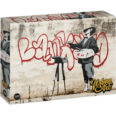 Urban Art Graffiti: Banksy - Graffiti Painter / Velasquez - Puzzle (1000pcs) (On Sale)