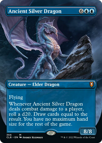 Ancient Silver Dragon (CLB-366) - Commander Legends: Battle for