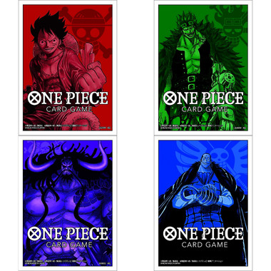 One Piece TCG: Official Card Sleeves V1 (60ct) (Set of 4) - Game Nerdz