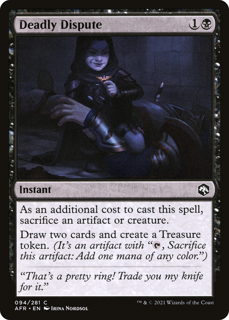 Black Dragon (AFR-090) - Adventures in the Forgotten Realms Foil