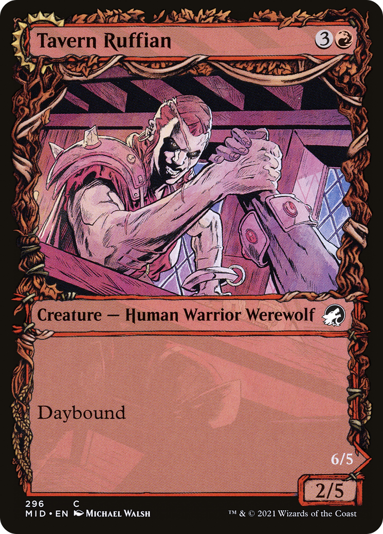 アーティストプルーフGraveyard Trespasser & Glutton Graveyard Trespasser // Graveyard Glutton | Innistrad: Midnight