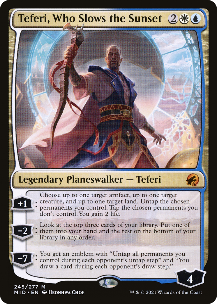 時間の旅人、テフェリー / Teferi, Temporal Pilgrim EX]時間の旅人、テフェリー/Teferi, Temporal Pilgrim《英語