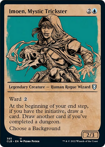 Imoen, Mystic Trickster (Foil Etched) [Commander Legends: Battle for B