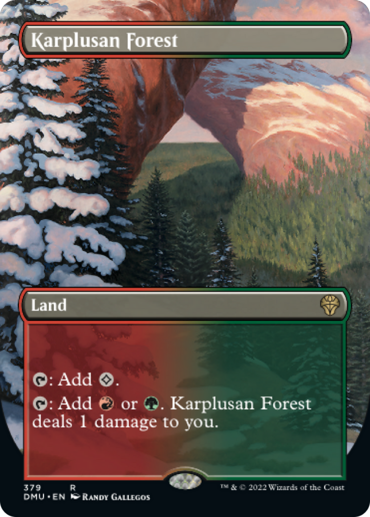 Karplusan Forest (DMU-250) - Dominaria United Foil - Game Nerdz
