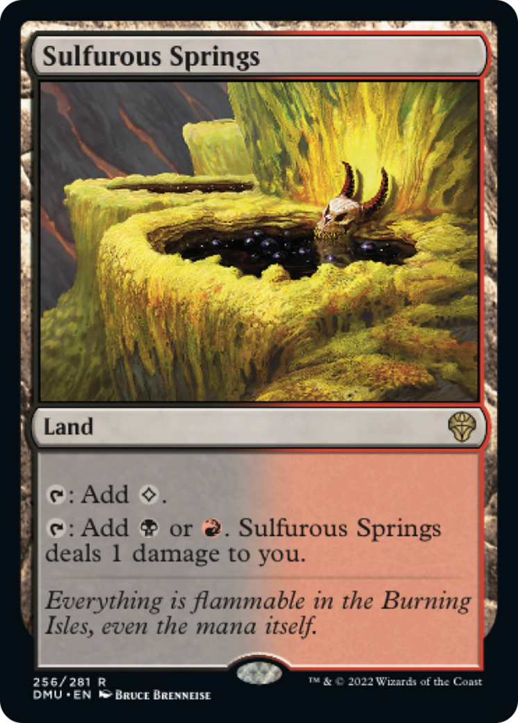 MTG【Foil】硫黄泉/Sulfurous Springs [7ED] 土地R MTG【Foil/英】硫黄泉/Sulfurous Springs [7ED] Sulfurous