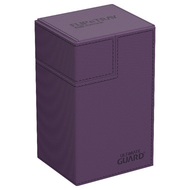 Ultimate Guard: Monocolor Purple - Flip'n'Tray XenoSkin Deck Case