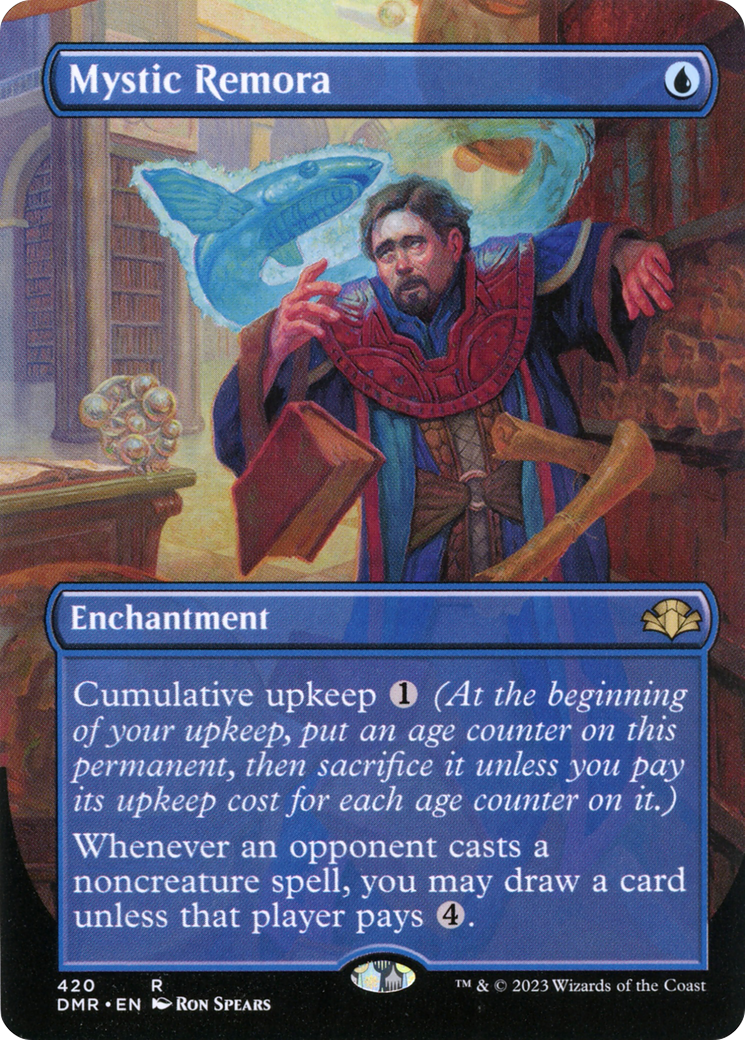 Mystic Remora (DMR-420) - Dominaria Remastered (Borderless) - Game