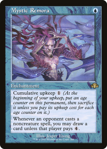 Mystic Remora (DMR-288) - Dominaria Remastered Foil - Game Nerdz
