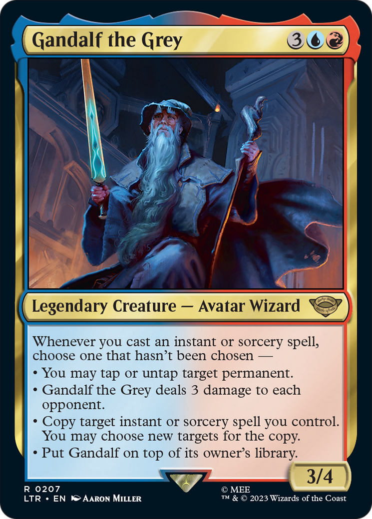 gandalf the white mtg card Gandalf the White (Showcase Scrolls) - Universes Beyond: The Lord of the Rings: Tales of Middle-earth