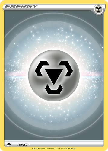 Metal Energy 159/159 - Crown Zenith Holofoil - Game Nerdz