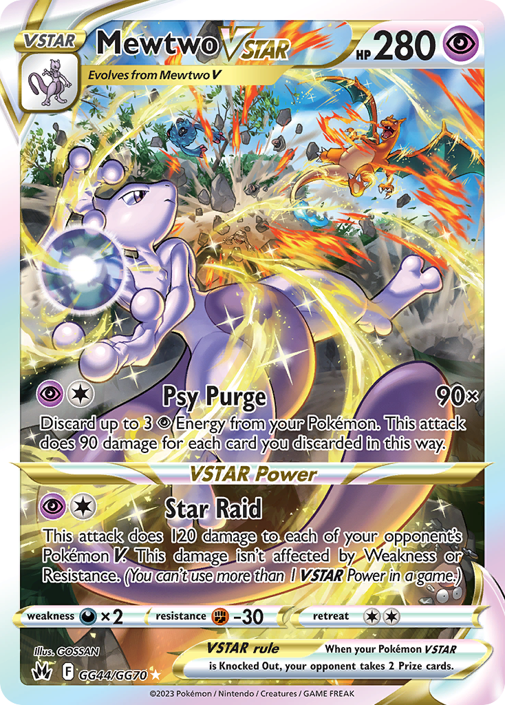 Darkrai VSTAR GG50/70 - Crown Zenith Galarian Gallery Holofoil