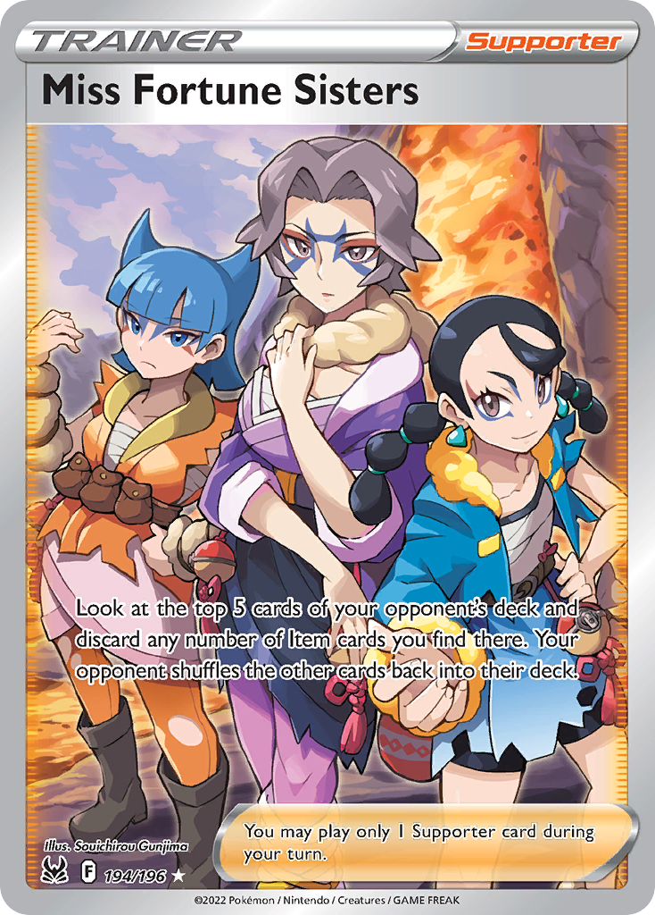 fantina pokemon card value 206/196 - Lost Origin Holofoil Card Number / Rarity Fantina Pokémon TCG Cards for