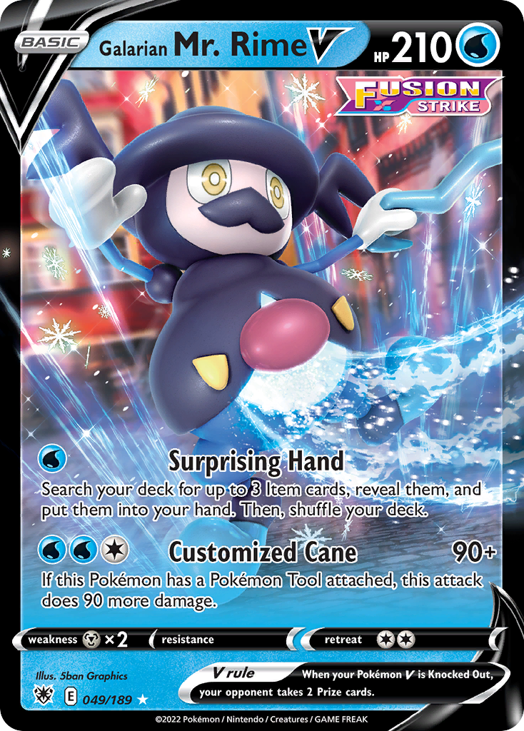 machamp vmax pokemon card value - 073/189 - Ultra Rare - Sword & Shield Px2 / None / 3 Artist Pokémon TCG Machamp VMAX Sword