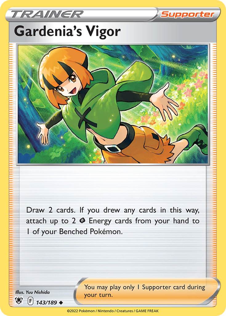 pokemon gardenia card Gardenia's Vigor (Full Art) - SWSH10: Astral Radiance [ULTRA RARE]