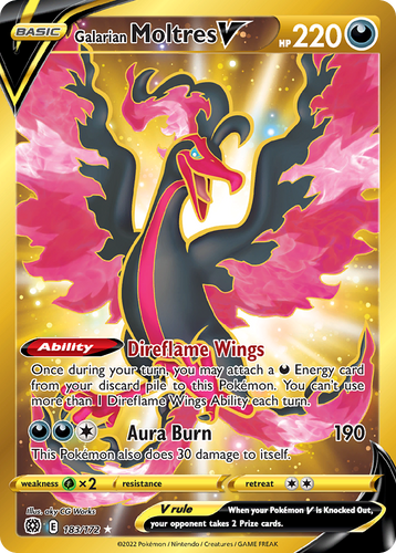 【BGS10】ガラルファイヤー AR GALARIAN MOLTRES PSA 10 Pokemon Card Galarian Moltres 190/172 AR s12a VSTAR
