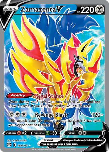 Zamazenta VSTAR 99/159 - Crown Zenith Holofoil - Game Nerdz