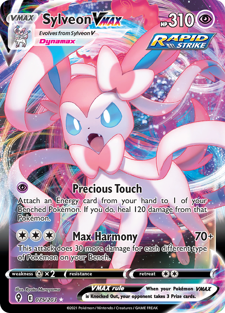 pokemon card value evolving skies FA/CRYSTAL CAVE EVOLVING SKIES-SECRET 2021 POKEMON SWORD & SHIELD EVOL