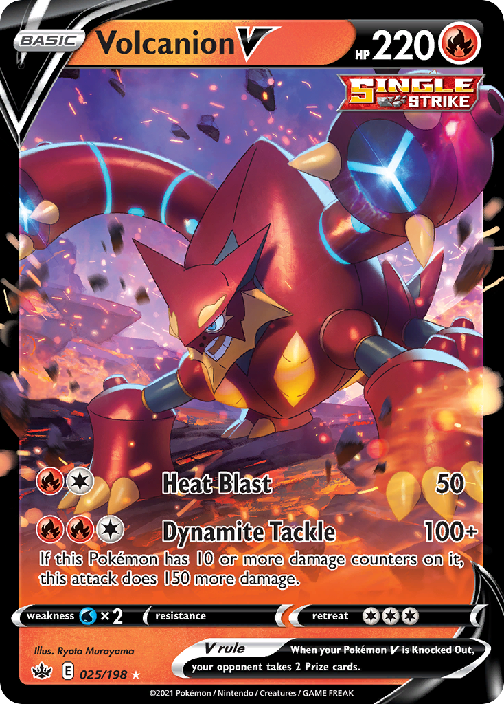 Galarian Moltres V 176/198 - Chilling Reign Holofoil - Game Nerdz