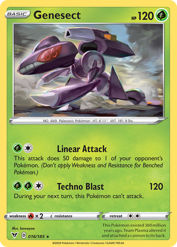 Genesect-GX 204/214 - Lost Thunder Holofoil - Game Nerdz