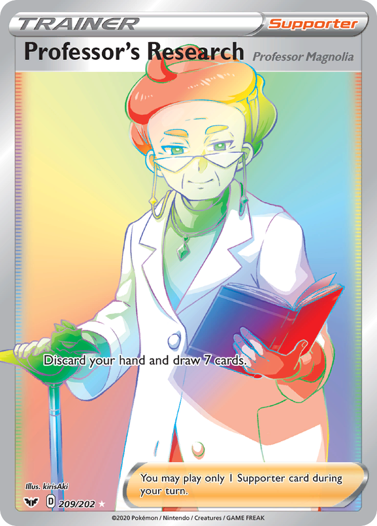 professor research pokemon card Professor's Research 003/028 | s8a main image 1