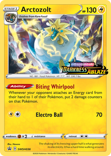 打倒　foil Pokemon - Slither Wing 026/064 - Shrouded Fable Reverse Holo