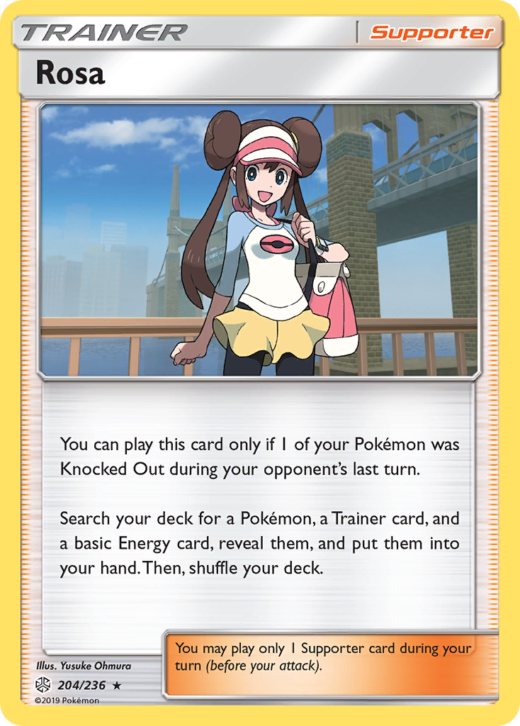 Rosa 204/236 - Cosmic Eclipse Reverse Holofoil - Game Nerdz
