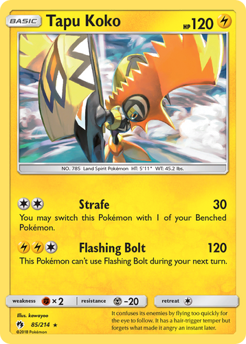 Tapu Koko-GX SM33/248 - SM Black Star Promos Holofoil - Game Nerdz