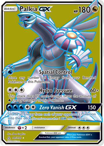 Palkia-GX 147/156 - Ultra Prism Holofoil - Game Nerdz