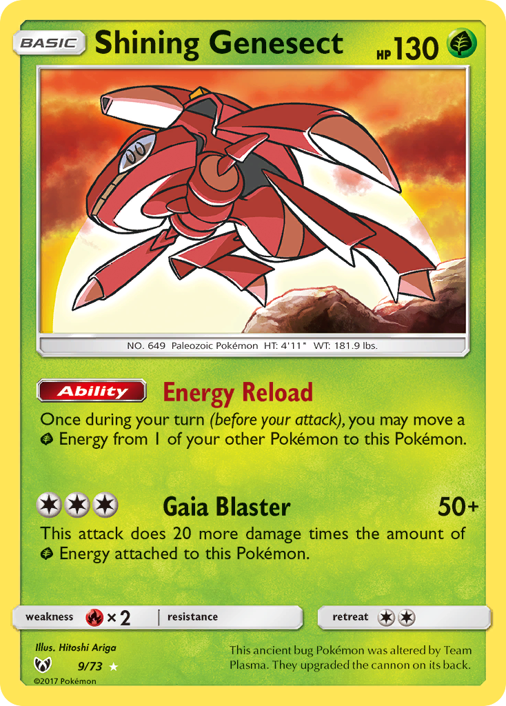 Genesect-GX 204/214 - Lost Thunder Holofoil - Game Nerdz