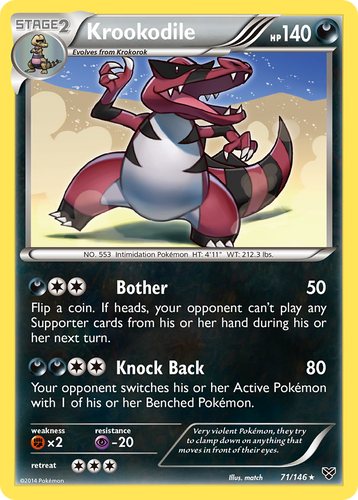 krookodile pokemon card value Listed cards may have imperfections. Krookodile Card Prices & Value