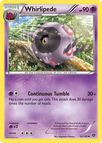 Whirlipede 52/146 - XY - Game Nerdz
