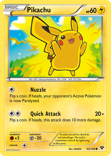 Pikachu 42/146 - XY - Game Nerdz