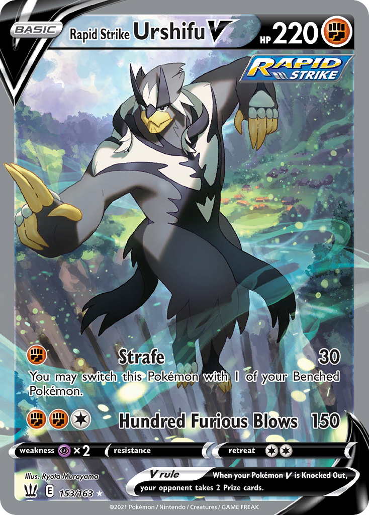 Single Strike Urshifu VMAX 168/163 - Battle Styles Holofoil - Game