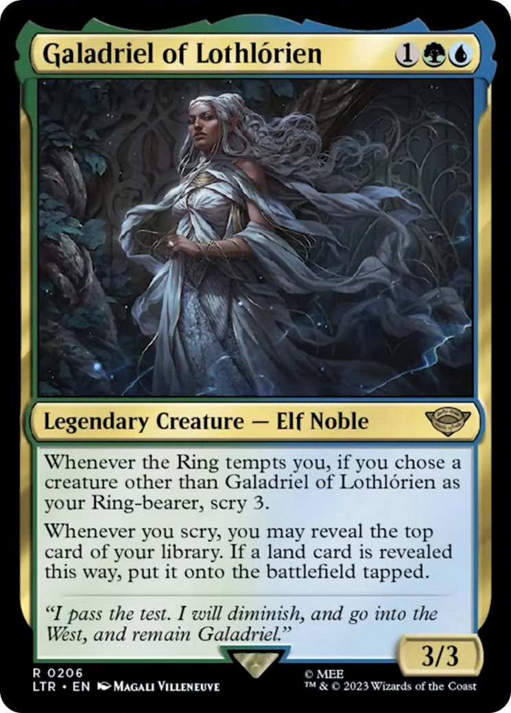 MTG Galadriel Light of Valinor マジック GaladrielLightOfValinor542__40