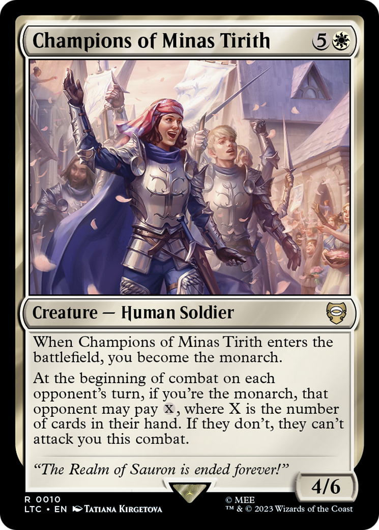 Galadriel's Dismissal (LTC-500) - Tales of Middle-earth Commander
