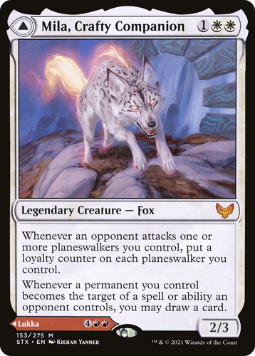 Mila, Crafty Companion // Lukka, Wayward Bonder (STX-153